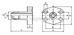 JIC MALE FLANGE HYDRAULIC HOSE FITTING PIPE FITTING COUPLING