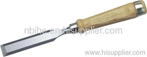 FSC certificate carbon steel wood chisel with wooden handle