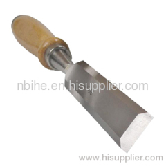 FSC certificate carbon steel wood chisel with wooden handle