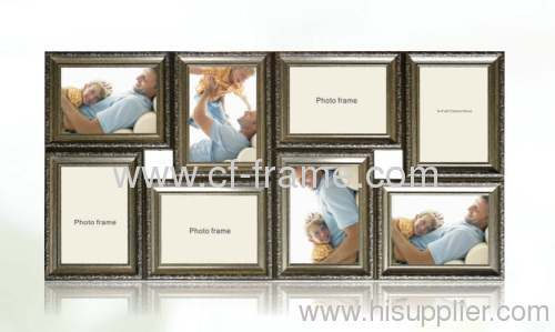 8 opening PS wall collage photo frame