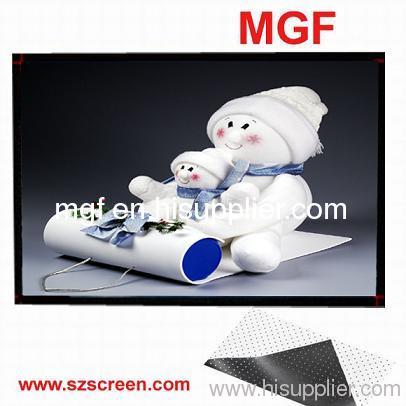 high-gain fixed picture projector screen