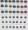 oval resin cabochons with shells iphone case ornamments wholesale from China beads factory