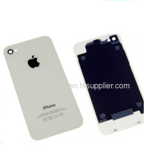 iPhone 4 Glass Replacement Back Cover - White OEM