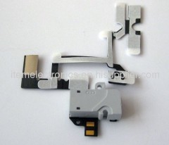 iPhone 4 Headphone Jack & Volume Control Cable - White