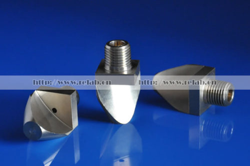Narrow-angle flat fan nozzle