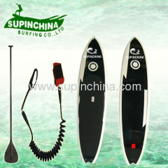 11' black white fish sup board China Tai Chi