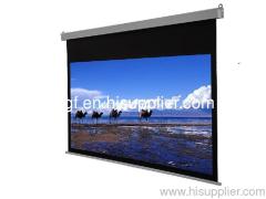 electrict projection screen/motorized projector screen