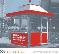 Traffic stainless steel booth