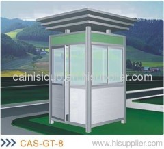 High-strength gate booth
