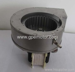 High pressure 24V DC EC Blower Radial fan for wall hung Gas boiler design