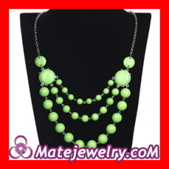 Triple Layered Bib Necklace