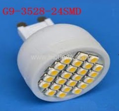 G9 led G9 bulb G9 lamps 24SMD led bulb 3528SMD