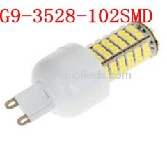 G9 led G9 bulb G9 lamps 102SMD led bulb 3528SMD