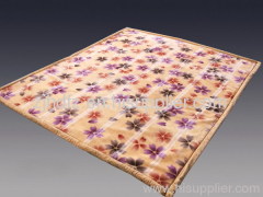 soft printed polyester blanket