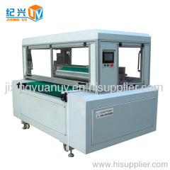 Full precision stain brush coating machine