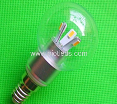 3W E14 6SMD led candle bulb