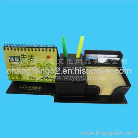 Sticky Pad in Leather Box HZ-812