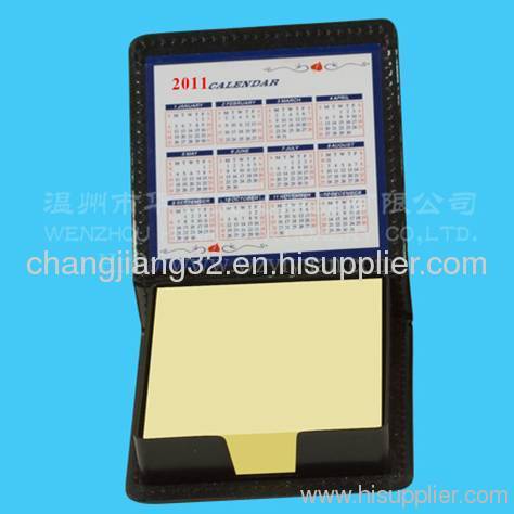 Sticky Pad in Leather Box HZ-817
