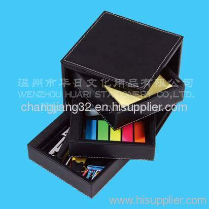 Leather Box Sticky Pad HZ-832
