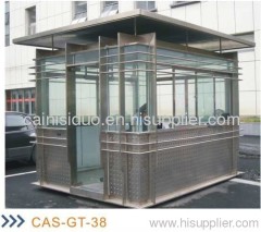 Stainless steel sentry box