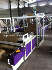 Non-woven box bag making machine Cube bag making machine