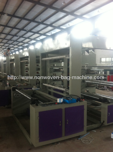 non-woven fabric flexo printing machine