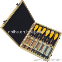 NEW 6pc PROFESSIONAL WOOD CARVING HAND CHISEL TOOL SET Hobby Arts Craft Tools