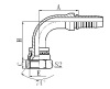 26791/26791W 90° JIC FEMALE 74° CONE SEAT HYDRAULIC HOSE FITTING PIPE FITTING COUPLING