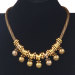 Snake Chain Choker Bib Necklace