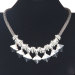 Snake Chain Choker Bib Necklace