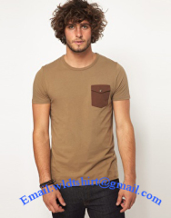 mens OEM printed wholesale o neck t shirts