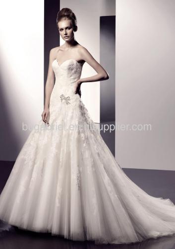 Long wedding Dress