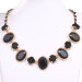 Crystal Flower Bib Necklace Forever 21