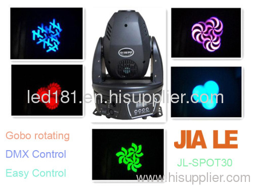 30W Gobo LED Moving Head Spot Effect Light