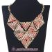 Large Triangle Bib Statement Necklace