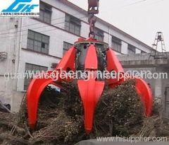 Electro Hydraulic Orange Peel Grab for Marine Usage