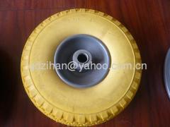 PU form wheels for wheelbarrow handtrolley