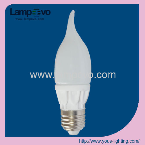 Led candle flame lighting E27 4W SMD2835 F37