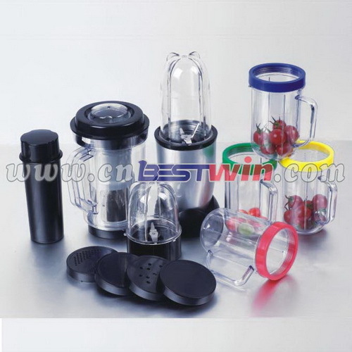 Personal food emulsifier blender