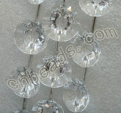 crystal round garment button wholesale from China beads factory