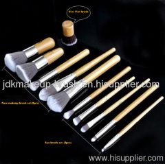 New Arrival!! 5PCS Face brushes Plus 5PCS Eye brushes Flat Top brush