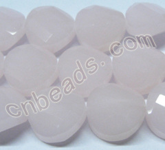 rose flat round twist crystal beads wholesale from China beads factory