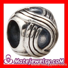 european Silver Weave Beads