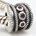 european Silver Weave Beads