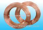 Welded Refrigeration Copper Tube / Bundy Pipe For Compressor 6*0.5mm
