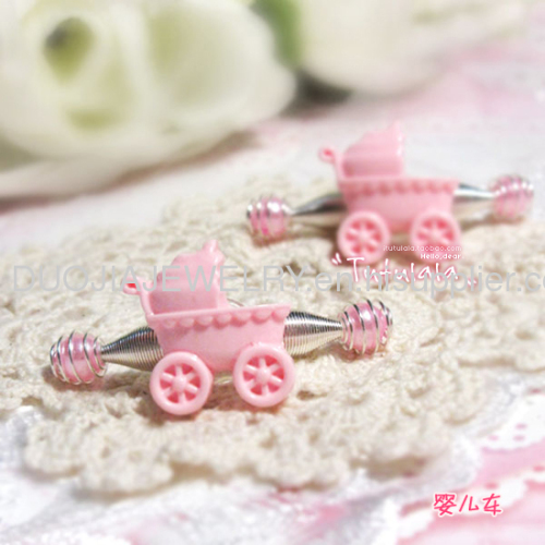 2012 Fashion Fancy Handmade SPRING001 Lovely Spring Hair Clip with Resin Design/Hair Elastic Bands 