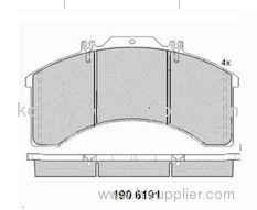 WVA 29011 IVECO BRAKE PADS