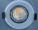 7W Aluminium adjustable COB LED ceiling light/Beam angle:36°