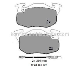 7701201542 RENAULT BRAKE PADS