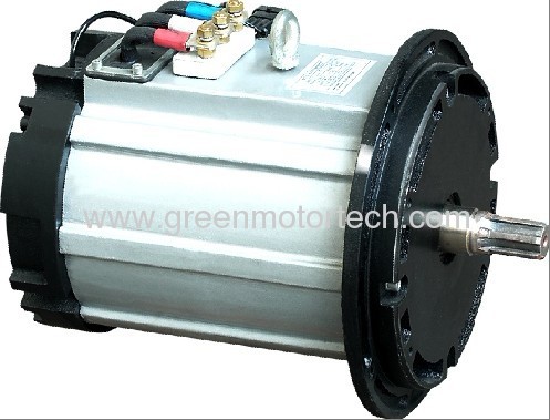Battery powered vehicle traction motor 3kW